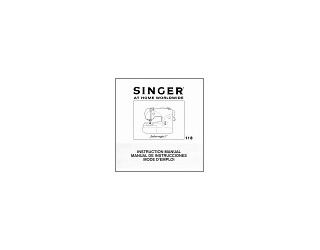 Singer Sewing Model 118 Manual
