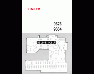 Singer Sewing Model 9323 Manual