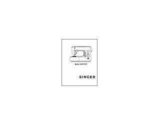 Singer Sewing Model 3207 Manual