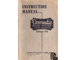 domestic_series_153_manual_cover_page