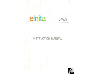 elnita_255_sewing_instruction_manual